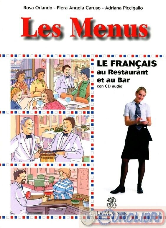 9788800462068 ORLANDO MENUS - FRANCAIS REST/BAR LE MONNIER