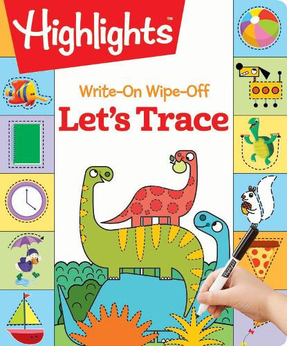 Let's Trace (Write-On Wipe-Off) by Highlights