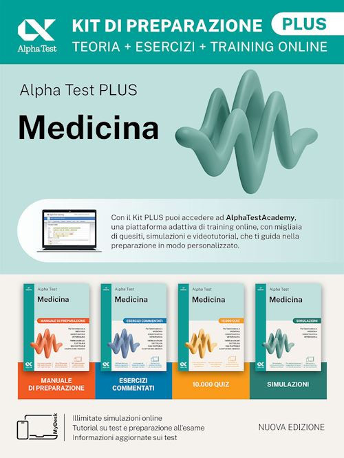 ALPHA TEST - MEDICINA - KIT DI PREPARAZIONE PLUS  - AA.VV. - ALPHA TEST