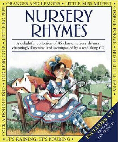 Nursery Rhymes: Book & CD Set by Jan Francis