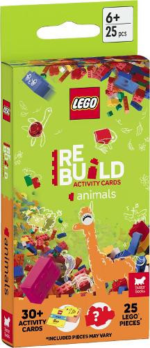 LEGO® Buster Bo LEGO® Books: ReBuild Activity Cards: Animals (with over  (Cards)