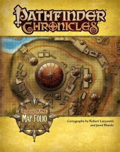 PATHFINDER CHRONICLES MAP FOLIO LEGACY FIRE (C: 0-1-2) by Rob Lazzaretti