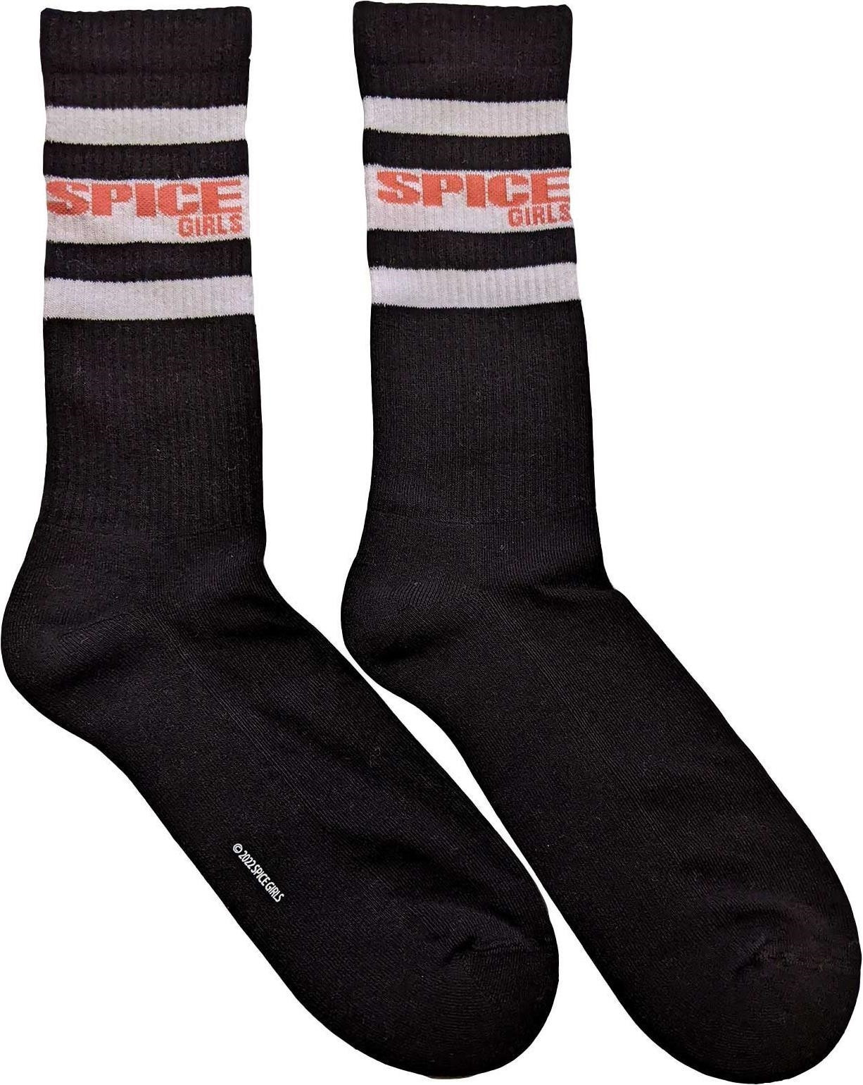 Spice Girls: Rock Off - Logo & Stripes (Calzini Unisex Tg. Uk 7 - 11) -