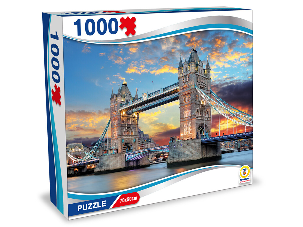 Teorema: Puzzle London Bridge 1000 Pz 70X50Cm - Box -