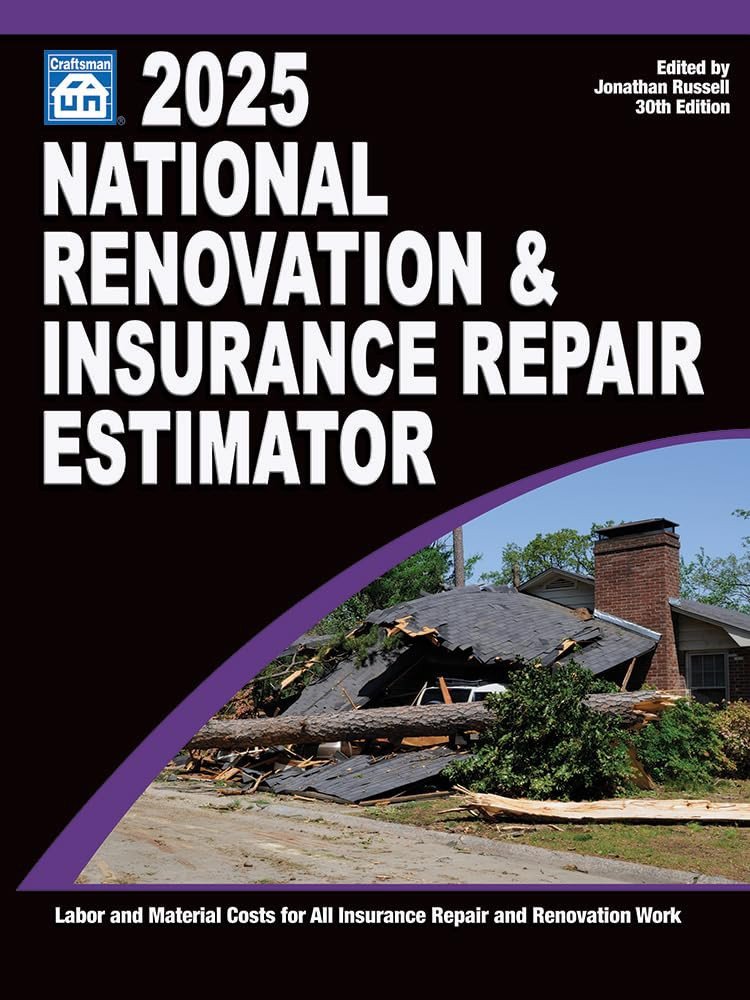 2025 National Renovation & Insurance Repair Est. (Tascabile)