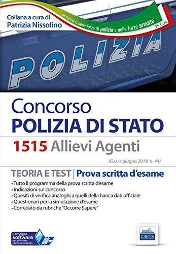 9788893623353 Concorso Polizia di Stato. 1515 Allievi Agenti. Te...cesso on line