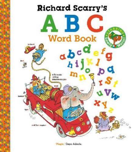 Richard Scarry Richard Scarry's ABC Word Book (Tascabile)