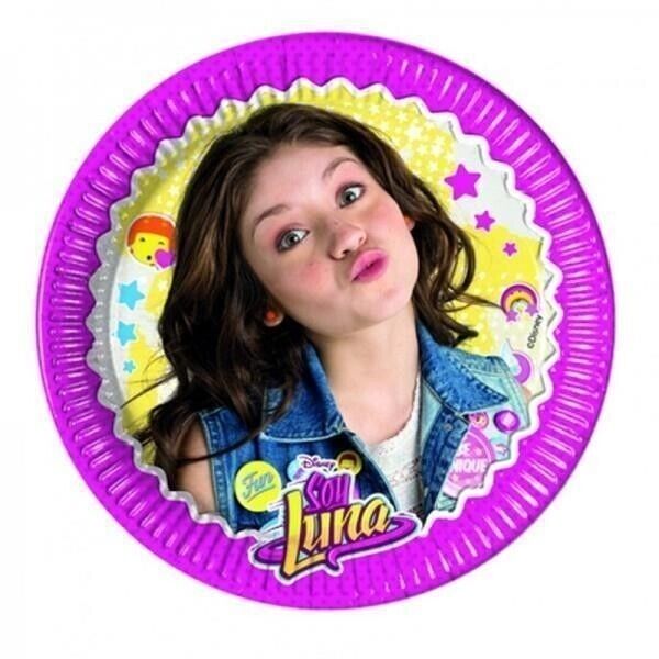 Disney: Soy Luna - 8 Piatti Carta 20 Cm -