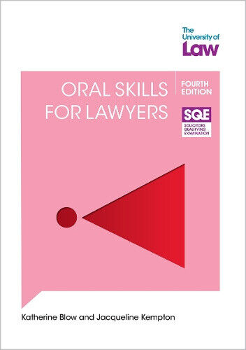 SQE2 - Oral Skills for Lawyers 4e by Jacqueline Kempton