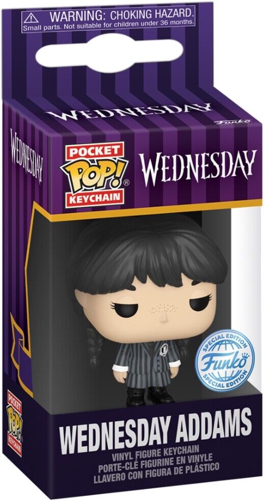 Wednesday: Funko Pop! Keychain - Wednesday -