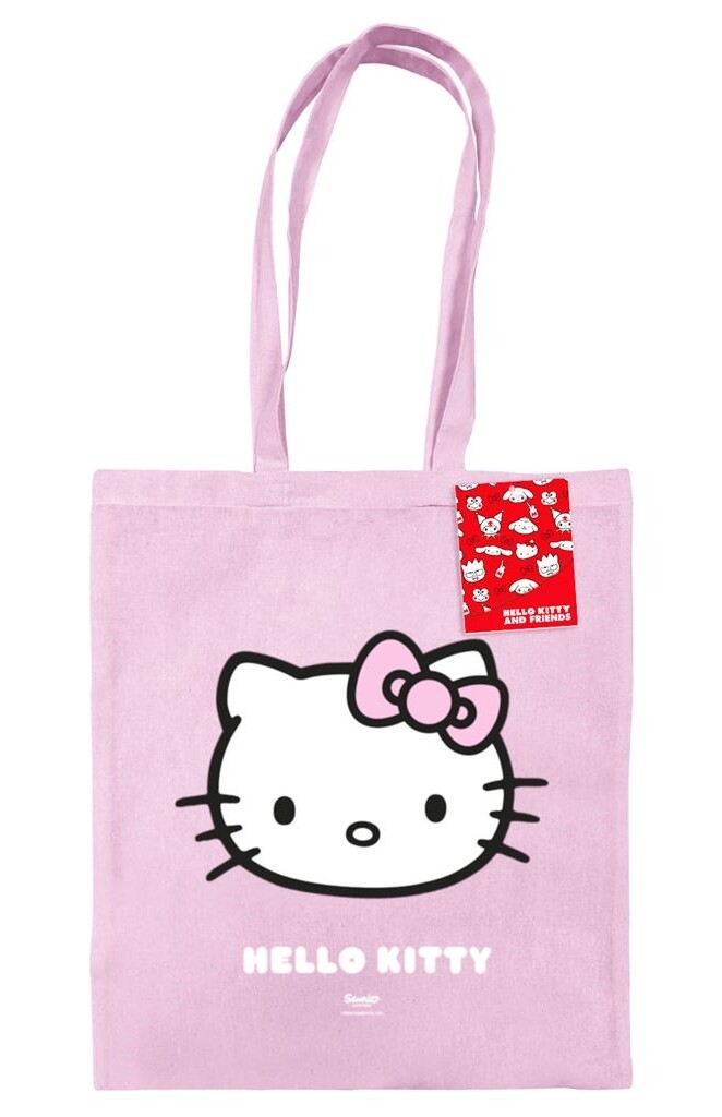 Hello Kitty Bow Pink Tote Bag -