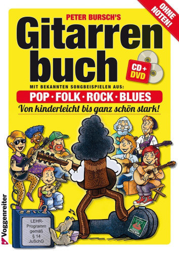 Gitarrenbuch 1. Mit DVD und CD [German] by Bursch, Peter