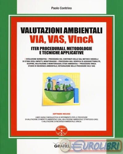 9788882079697 CONTRINO VALUTAZIONI AMBIENTALI VIA, VAS, VINCA GRAFILL