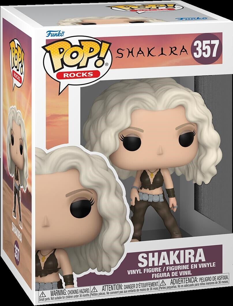 Shakira: Funko Pop! Rocks - Shakira (Whenever / Wherever) (Vinyl Figure 357) -