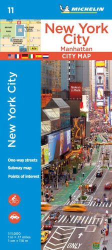 New York: Manhattan - Michelin City Plan 10: City Plans by Michelin