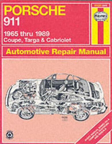 Porsche 911, 1965-89 Coupe, Targa and Cabriolet Automotive Repair Manual