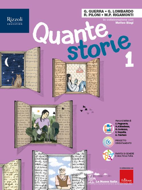 9788830221956 Quante storie. Per la Scuola media. Con e-book. Co... online vol.1