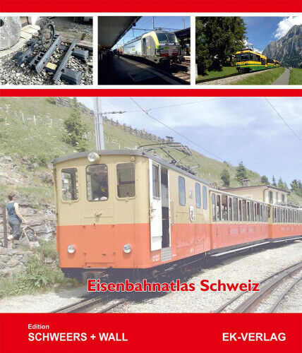 Eisenbahnatlas Schweiz [German] by Wall, Henning
