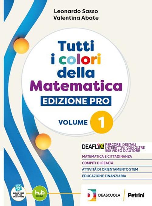 9788849428384 Tutti i colori della matematica. Ediz. PRO. Con Qu... online vol.1