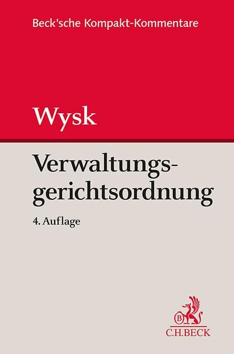 Joachim Buchheister Kirsten Kuh Verwaltungsgerichtsordnung ( (Copertina rigida)