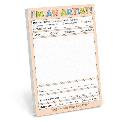 Knock Knock Kids I’m an Artist! Playtime Pads by Knock Knock Kids