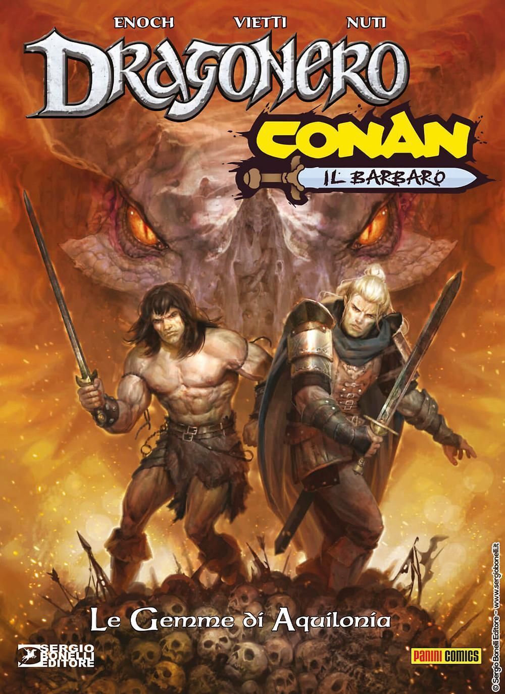 Libri Dragonero Conan. Le Gemme Di Aquilonia - Variant