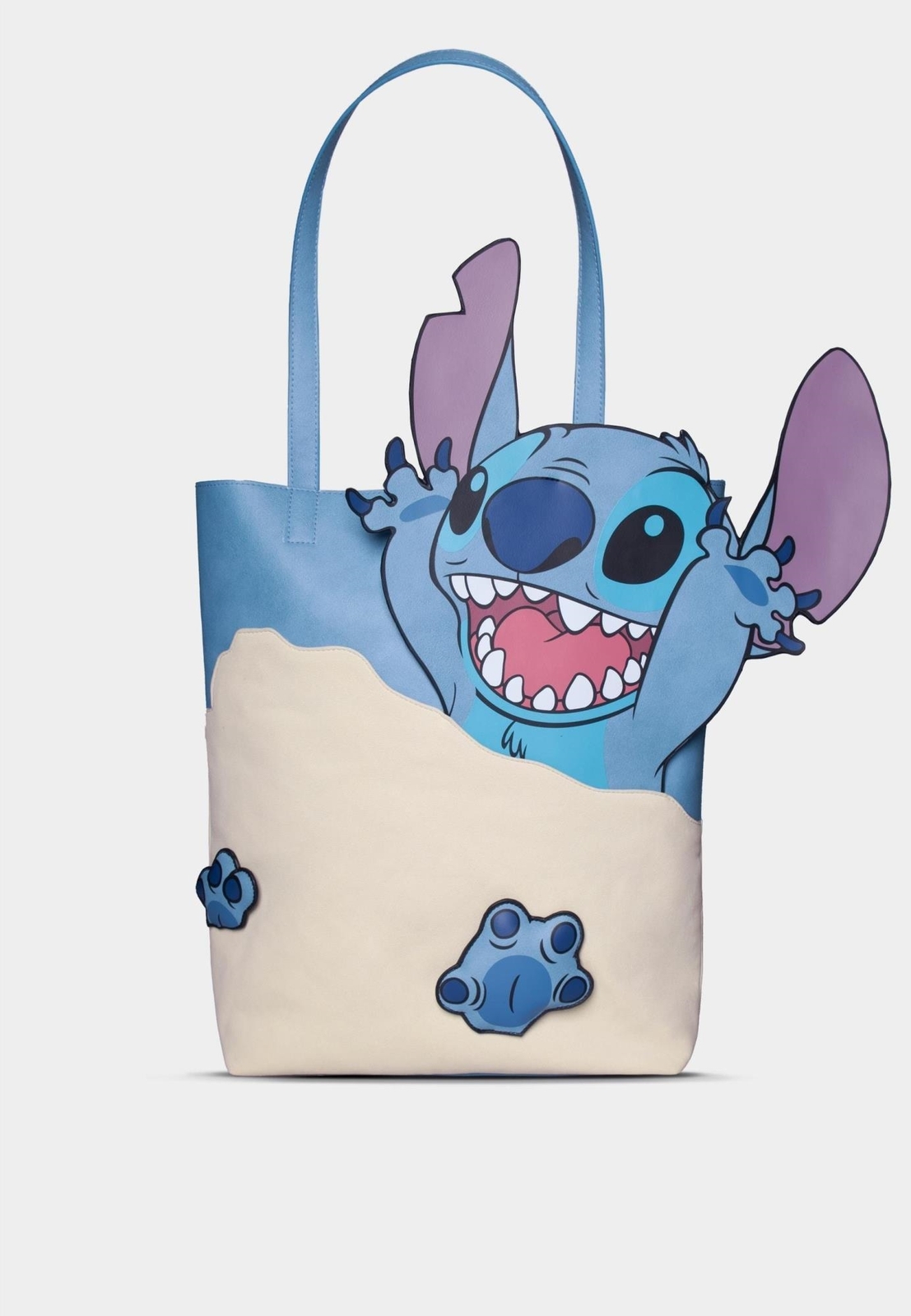 Disney: Lilo & Stitch - Beach Day Stitch Blue Novelty (Tote Bag / Borsa) -