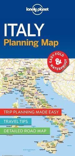 Lonely Planet Italy Planning Map (Map) Map