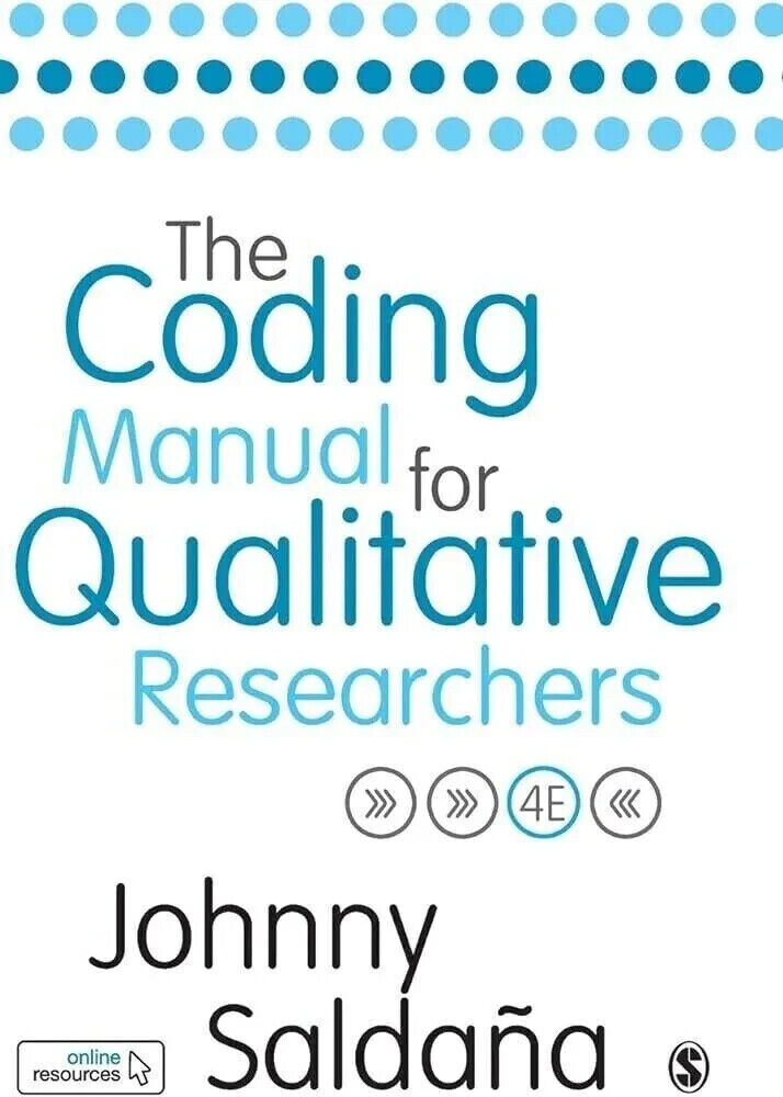 Il manuale di codifica per ricercatori qualitativi di Johnny Saldana nuovo...