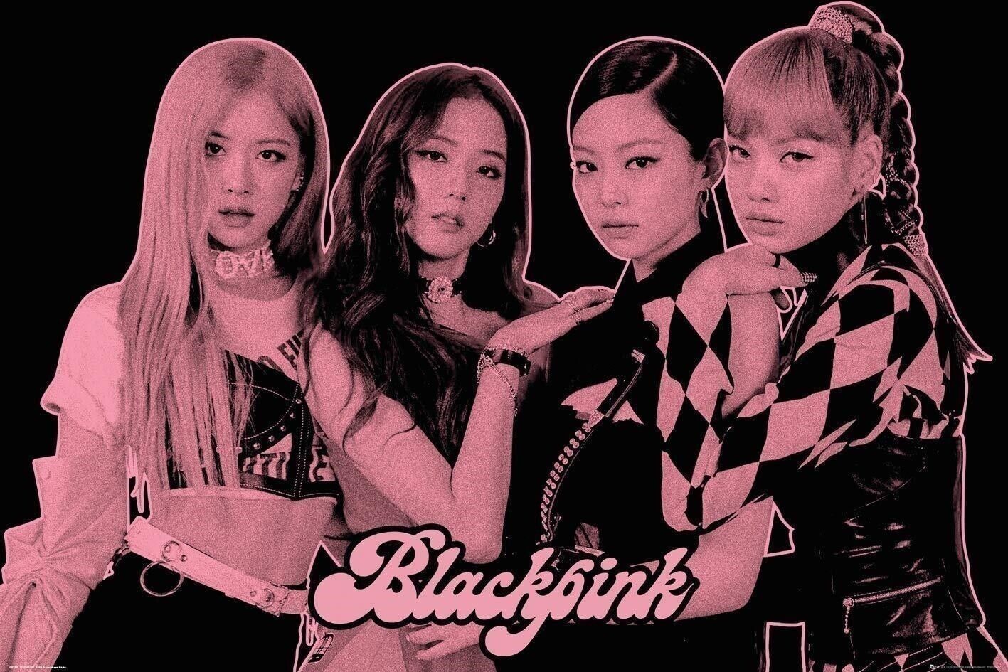 Blackpink: Gb Eye - Group Pink (Poster 91,5X61 Cm) -