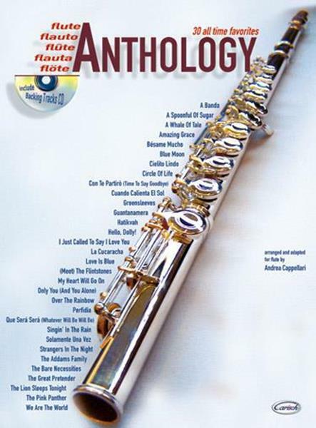 ANDREA CAPPELLARI  - ANTHOLOGY FLUTE VOL. 1 + CD SPARTITI PER FLAUTO