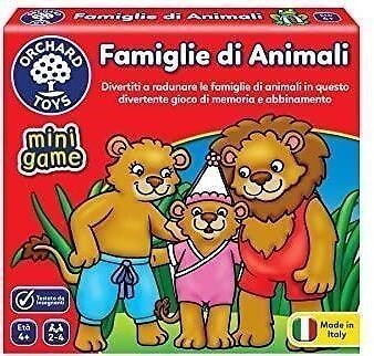 Orchard Toys: Mini Game - Famiglie Animali -