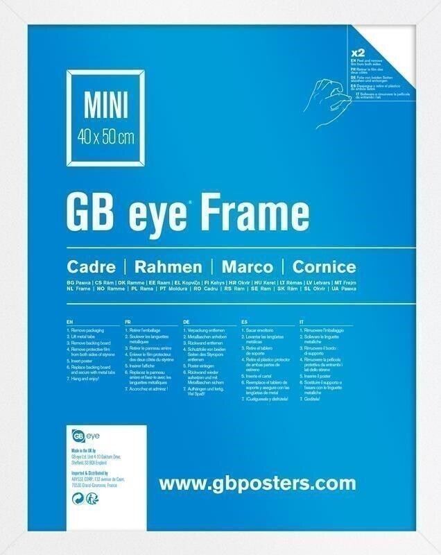 Gb Eye: Cornice Eton Bianca 40x50cm -