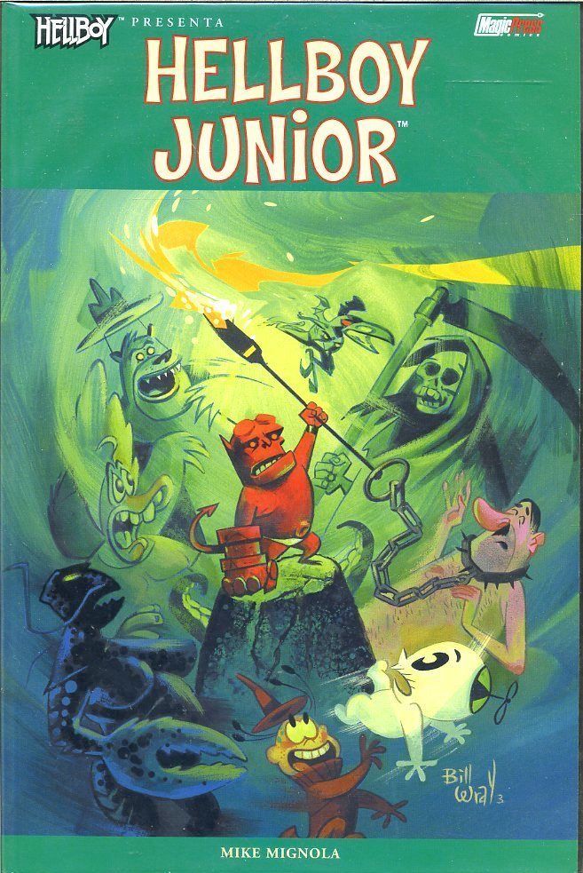 fumetto in brossura  HELLBOY JUNIOR MIKE MIGNOLA  MAGIC PRESS