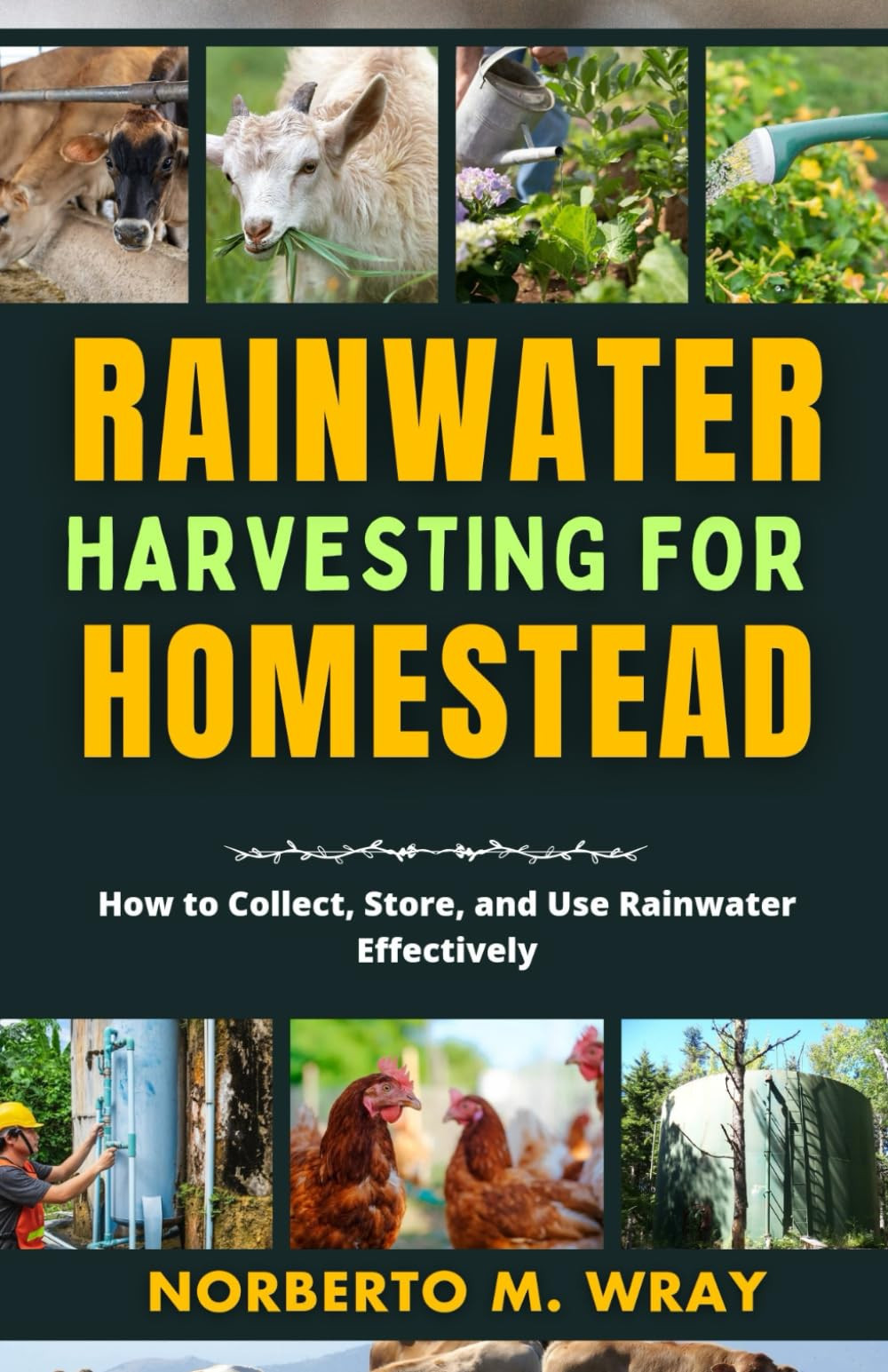 Norberto M Wray Rainwater Harvesting For Your Homestead (Tascabile)
