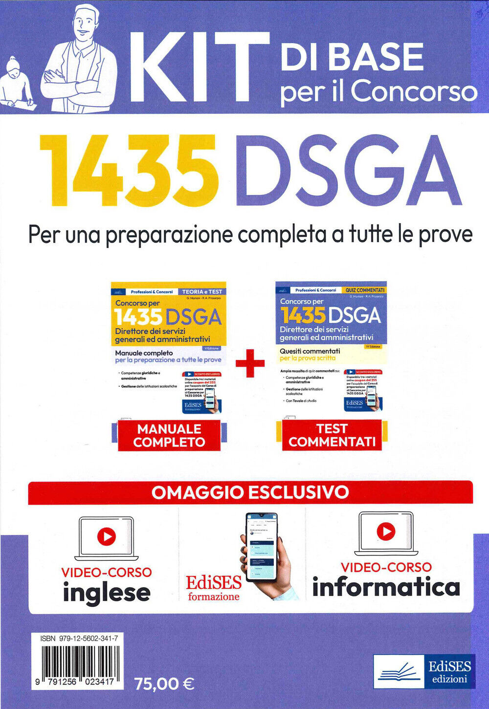 Kit di base per il concorso 1435 DSGA - Mariani Giuseppe, Proserpio Rosa Angela
