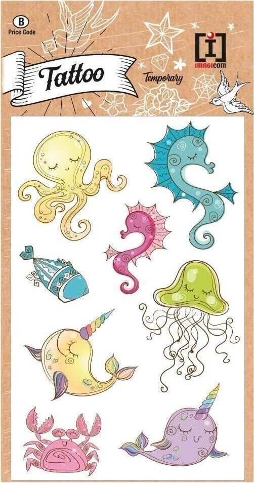 Imagicom: Tropical Sloth: Tattoo Sea Variety -