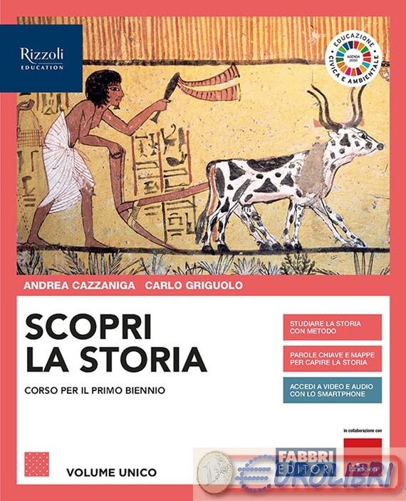 9788891554116 CAZZANIGA ANDREA; GRIGUOLO CARLO SCOPRI LA STORIA. CON STORIA PER