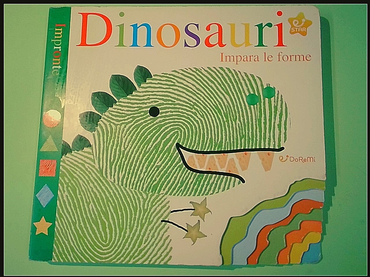 DINOSAURI IMPARA LE FORME DOREMI CARTONATO