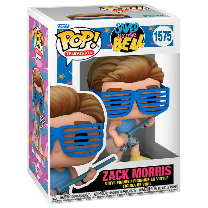 Saved By The Bell: Funko Pop! TV -30th - Zack Morris (Vinyl Figure 1575) -