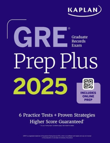 GRE Prep Plus 2025 (Kaplan Test Prep) by Kaplan Test Prep