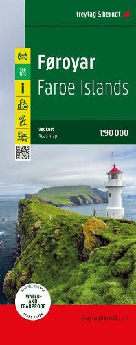 Faroe Islands Road Map