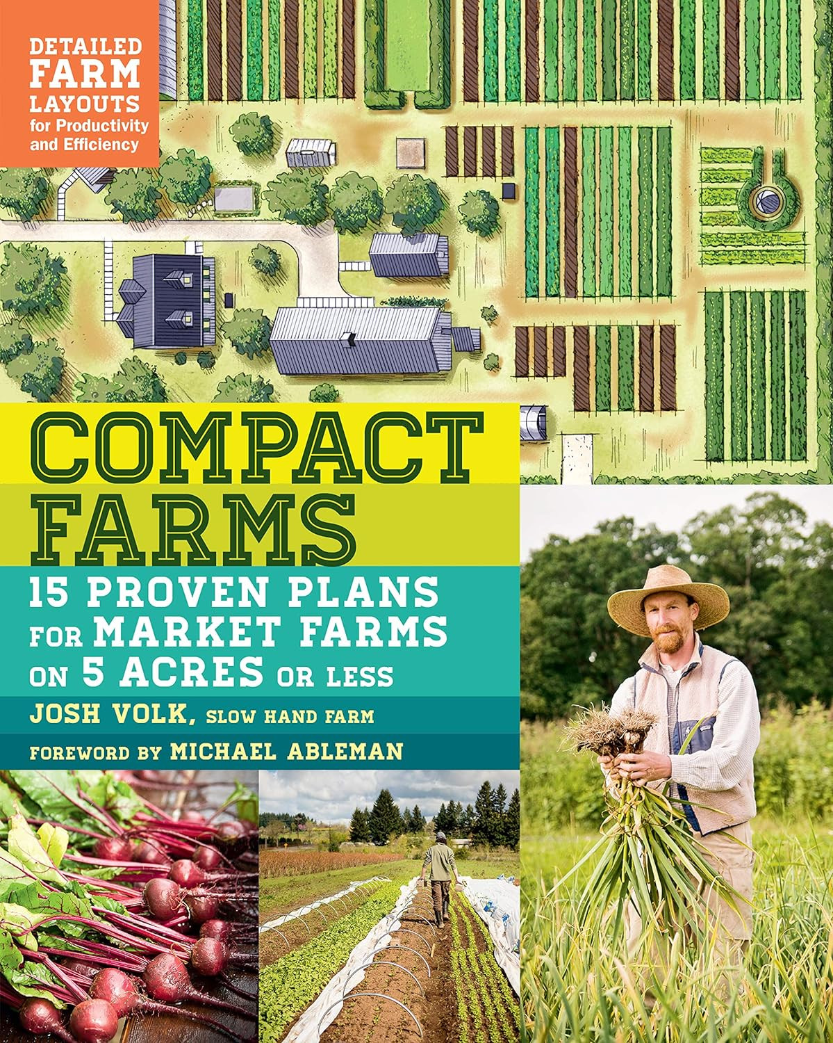 9781612125947 Compact Farms: 15 Proven Plans for Market Farms on...nd Efficiency