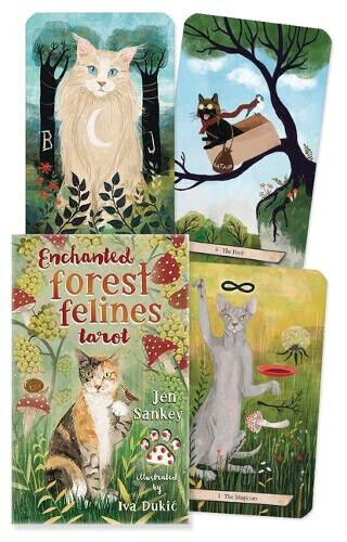 Enchanted Forest Felines Tarot by Jen Sankey