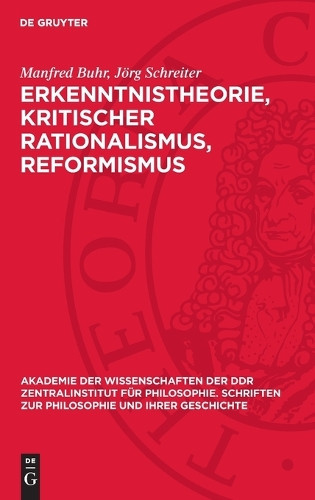Manfred Buhr Jö Erkenntnistheorie, Kritischer Rationalismus, (Copertina rigida)