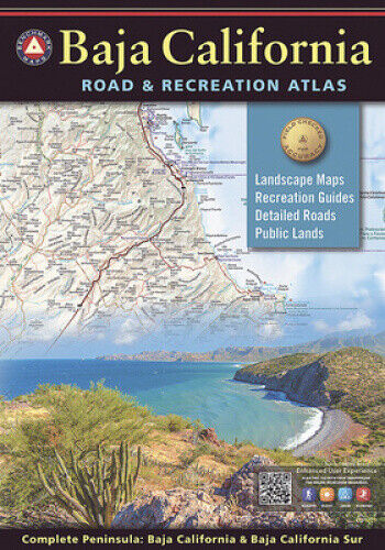 Baja California Benchmark Road & Recreation Atlas (Benchmark) by Benchmark Maps