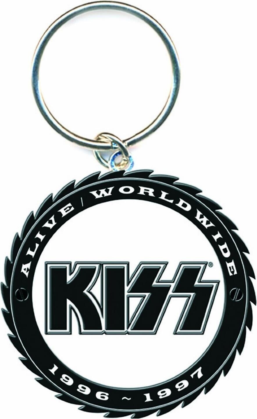Kiss: Buzz Saw Logo (Portachiavi Metallo) -