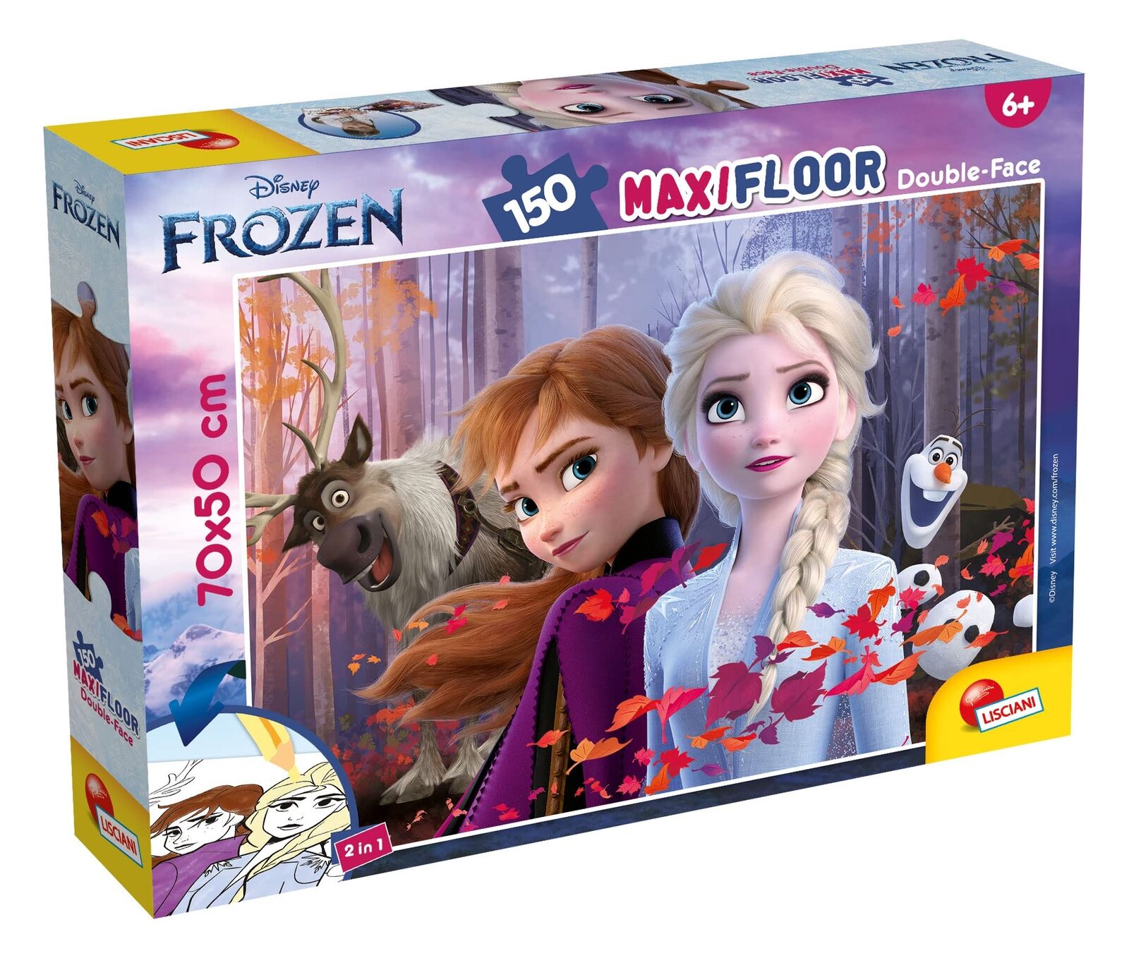 Disney: Lisciani - Frozen Puzzle Df Maxi Floor 150 -