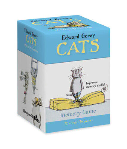 Edward Gorey's Cats Memory Game  Mg010 by Edward Gorey