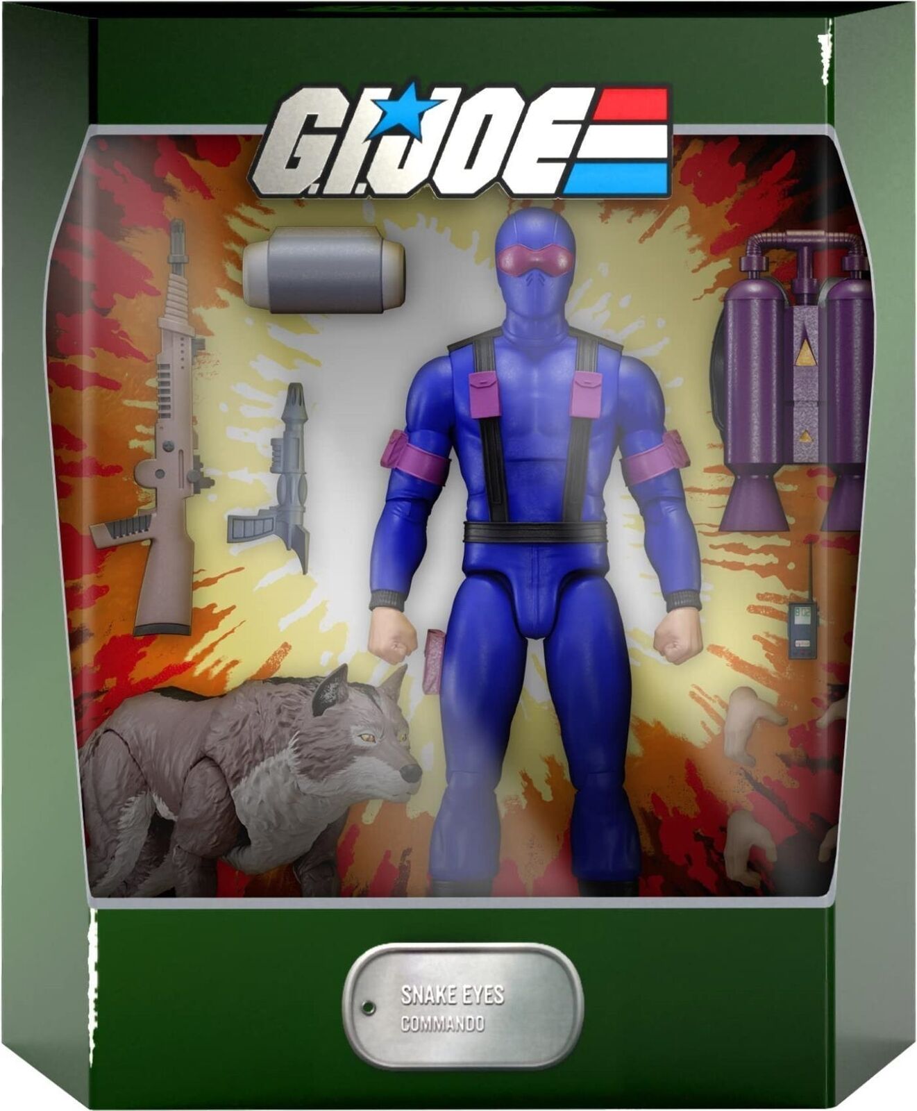 G.I. Joe: Super7 - Ultimates! Wave 1 - Snake Eyes -